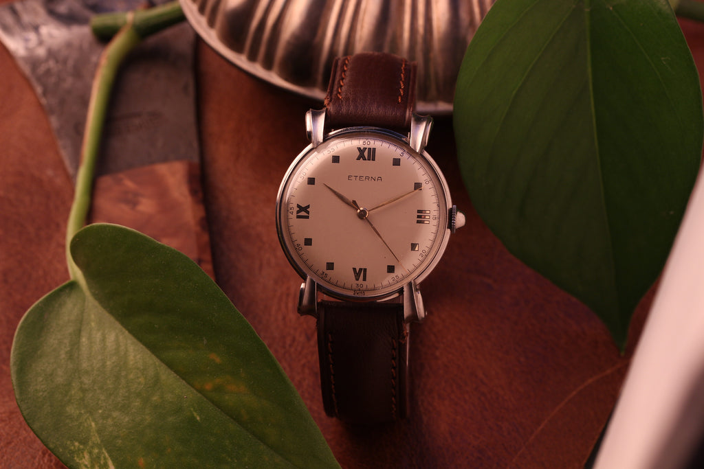1950s Eterna Sculpted Lugs