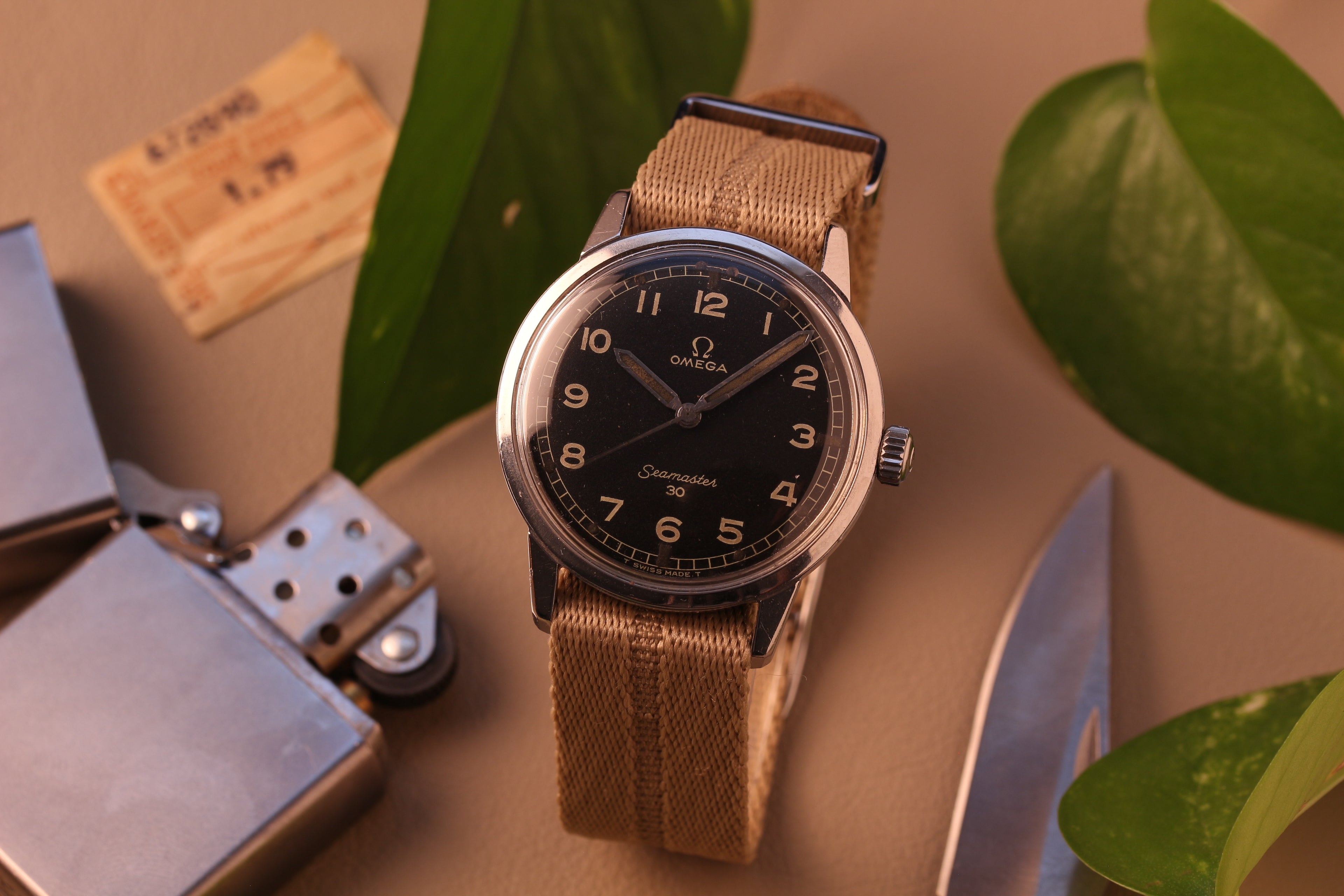 1964 Omega Seamaster 30 - Republic of Singapore Air Force Issued
